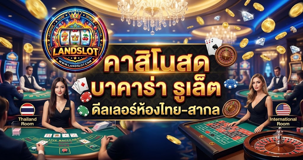คาสิโนสด บาคาร่า รูเล็ต ดีลเลอร์ห้องไทย-สากล